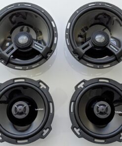 Rockford Fosgate P16 Punch 6.0" 2-Way Coaxial Full-Range Speakers - Black (Pair) 23 71ysGyx XL