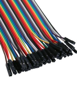 ELEGOO 120pcs Multicolored Dupont Wire 40pin Male to Female, 40pin Male to Male, 40pin Female to Female Breadboard Jumper Ribbon Cables Kit Compatible with Arduino Projects Dupont Wire 120pcs(male to female,male to male, female to female) 17 71ysg9mfPnL