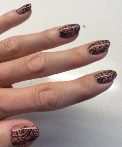 Konad Nail Art Stamping Polish, Black Pearl 30 71yssXN6DLL