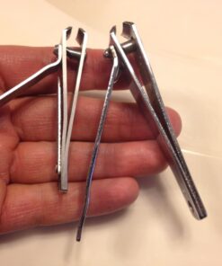 Clyppi Nail Clippers with Swing Out Nail Cleaner/Nail File - Fingernail Clippers / Toe Nail Clippers. Sharp Stainless Steel with Wide Easy Press Lever 57 71ytT39gysL