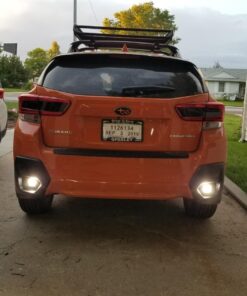 DWVO Flush Mount LED Pods 4.8Inch 2PC, 42W Triple Row Driving Lights 6300LM Work Light Flush LED Light Bar Fog Lights Off Road Lights for Truck UTV ATV SUV Boat Driving Lights Side Shooter Led Light 38 71yulYdcZjL