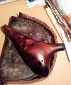 "Forest Whisper" 12 Hole Ocarina Classic Straw Fire Masterpiece Collectible, Alto C Ceramic Ocarina - Highly Recommended Christmas Gift Idea by OcarinaWind Music Instrument Shop Owner 50 71yuq9HpmL