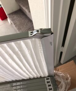 Filtrete 20x20x1 Air Filter, MPR 300, MERV 5, Clean Living Basic Dust 3-Month Pleated 1-Inch Air Filters, 6 Filters 38 71yv VMG2L