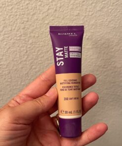 Rimmel London Stay Matte Liquid Mousse - 200 Soft Beige - Foundation, Lightweight, Shine Control, Oil-Free, 1oz 1 Fl Oz (Pack of 1) 33 71yvHfBAYL