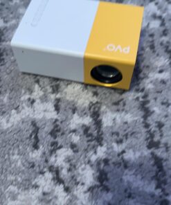 Mini Projector, PVO Portable Projector for Cartoon, Kids Gift, Outdoor Movie Projector, LED Pico Video Projector for Home Theater Movie Projector with HDMI USB Interfaces and Remote Control projector YG300Pro 42 71yvoHPTkBL