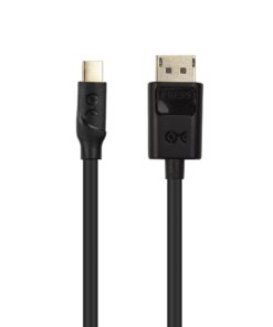 Cable Matters 4K Mini DisplayPort to DisplayPort Cable (DisplayPort to Mini DisplayPort) in Black 6 Feet - 4K 60Hz, 2K 144Hz Monitor Support, Thunderbolt 2 Port Compatible 17 71ywHB2M2VL 2