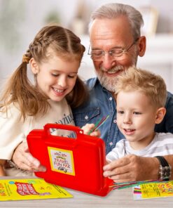 Alternative view of Wikki Stix Traveler, Kids Travel Essential, 144, Red Carrying Case Playset
