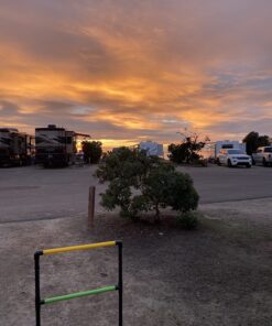 GoSports Ladder Toss Indoor & Outdoor Game Set with 6 Soft Rubber Bolo Balls and Travel Carrying Case - Choose Pro or Classic Classic Ladder Toss 35 71yx0KrBPmL