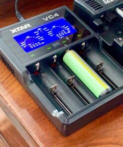 XTAR Rechargeable Battery Charger, 4 Bays Battery Charger for 3.6V 3.7V Li-ion IMR INR ICR 10440 18650 26650 and 1.2V Ni-MH Ni-CD Rechargeable Battery 25 71yxWCOiNrL