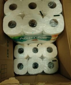 ANGEL SOFT Toilet Paper Bath Tissue, 48 Double Rolls, 260+ 2-Ply Sheets Per Roll 53 71yxwOPtVnL