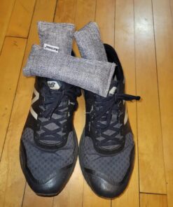 Marsheepy Natural Bamboo Charcoal Bags, Shoe Deodorizer and Odor Remover / Eliminatorr, 100% Smell Remover (60g X 6 PACK) Gray 24 71yyWN48ilL