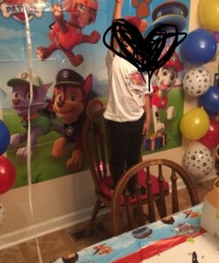 amscan Paw Party Balloons, Paw Print, Red/Yellow/Blue, Set of 30 24 71yya0MGTDL