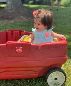 Step2 Neighborhood Wagon with Seats, Red 21 71z 93yK EL