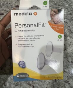 Medela PersonalFit Breast Shields, Large (Pack of 2) 27mm Breast Pump Flanges, Authentic Medela Spare Parts, Made Without BPA 9 71z0Br oKIL