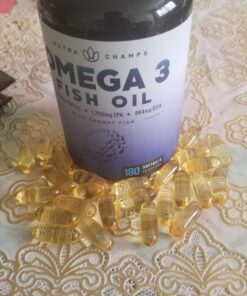 Omega 3 Fish Oil Supplements 3600mg with EPA & DHA | High Potency Omega 3 Supplement to Support Heart, Brain, Joints, Skin, Eyes & Immune Health | 180 Natural Lemon Burpless Fish Oil Capsules 37 71z13W98UpL