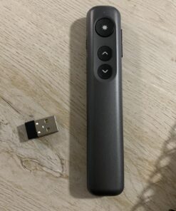 Amazon Basics Wireless Presenter, Red Laser, 2.4GHz, Battery Operated, Hyperlink 30 71z1VJQUH4L