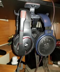 Elevation Lab The Anchor Pro - Extra Strong Under-Desk Headphone Stand Mount with Built-in Cord Management 67 71z1ojxKZsL