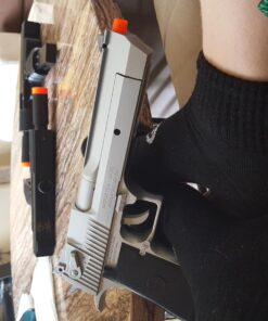 Desert Eagle Spring Powered Airsoft Pistol Silver 27 71z1xqJ1YWL