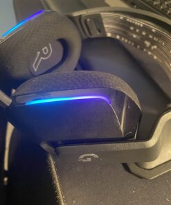 Logitech G733 Lightspeed Wireless Gaming Headset with Suspension Headband, Lightsync RGB, Blue VO!CE mic technology and PRO-G audio drivers - Black 38 71z1ymETVJL