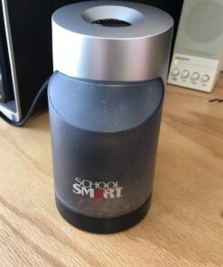 School Smart Vertical Electric Pencil Sharpener, For Classroom, Home, and Office Use, Black and Grey 38 71z2GqdiQAL