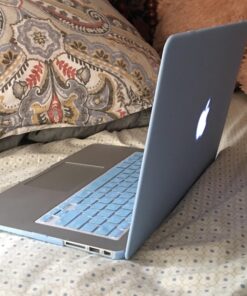 MOSISO Compatible with MacBook Air 13 inch Case (Models: A1369 & A1466, Older Version 2010-2017 Release), Protective Plastic Hard Shell Case & Keyboard Cover & Screen Protector, Airy Blue 52 71z2KFC4sfL