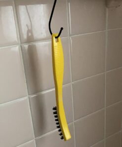 Rubbermaid Commercial Products Tile and Grout Brush, Black, Cleaning Scrubbing Brush, Multi-Surface for Grout, Bathrooms, Kitchens, Countertops, 8.5" 29 71z2o2trvvL