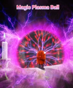 Theefun Plasma Ball, 3 Inch Plasma Lamp, Touch Sensitive Plasma Globe USB or Battery Powered Nebula Thunder Lightning, Novelty Toy for Kids, Parties, Prop, Bedroom, Home, Decoration, Christmas Gifts 23 71z2sJLdvaL