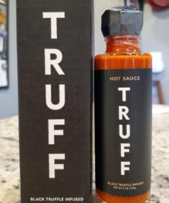 TRUFF Original Black Truffle Hot Sauce, Gourmet Hot Sauce with Ripe Chili Peppers, Black Truffle Oil, Agave Nectar, Unique Flavor Experience in a Bottle, 6 oz. 6 Ounce (Pack of 1) 42 71z3b37xMqL