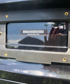 Rear Bumper License Plate Bracket for BMW 2000-2023, Plate Holder Set w 6 Screw Bolts & Wrench Kit, License Tag Mounting Kit, Quality Plate Holders 1 31 71z4JqdGYL