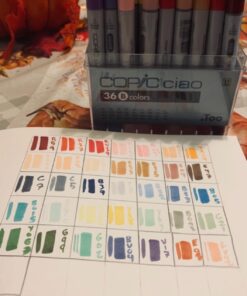 Copic Marker I36B Ciao Markers Set B, 36-Piece Art marker, alcohol-based marker, permanent marker 44 71z4MRVreBL