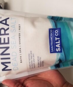 Minera Dead Sea Salt - 2 lb. Bag Fine Grain 35 71z4YPQrRFL