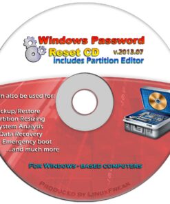 Alternative view of Recovery Boot Password Reset CD - Compatible with Windows
