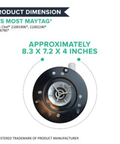 Think Crucial Replacement for Maytag, Magic Chef & Norge Washing Machine Water Pump, Compatible With Part # 1002240, 21002219, 21001906, 21001873, 21001723, 35-6465 & 35-6780 5 71z55no6qXL