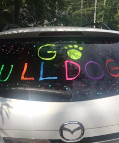 8 Washable Window Markers for Cars - 15mm Jumbo, 3 in 1 Nib, 28g Ink - Liquid Chalk Markers for Chalkboard, Blackboard, Glass, Bistro, Auto, Menu Board - Loved by Teachers, Kids, Artists, Businesses Neon - 15mm 8 Pack 50 71z6RqV3OML