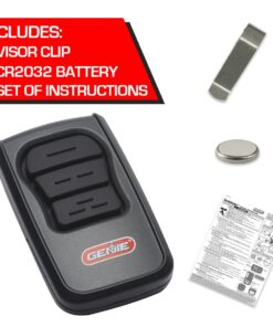 GenieMaster Authentic 3-Button Genie garage door opener remote - works on Intellicode and 9/12 dipswitch - Model GM3T-R 1 Pack 10 71z6WDZPXFL