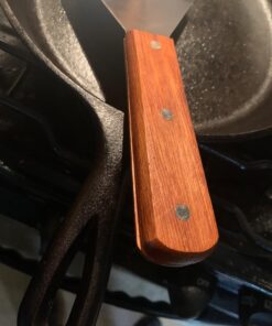 New Star Foodservice 36350 Wood Handle Extra Large Grill Turner/Spatula with Cutting Edge and 4-Inch Wide Blade, 16-Inch 4-Inch W Blade, 16-Inch L 15 71z6YWfBvuL