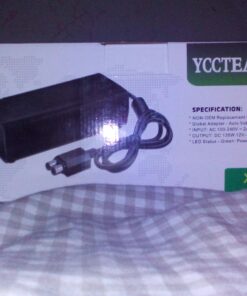 YCCSKY Power Supply for Xbox 360 Slim AC Adapter Power Supply Brick Charger with Cable for Xbox 360 Slim 37 71z7Rr8N TL
