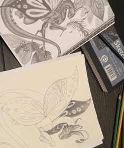 Drawing Dragons: Learn How to Create Fantastic Fire-Breathing Dragons (How to Draw Books) Paperback 17 71z7ShcqNqL