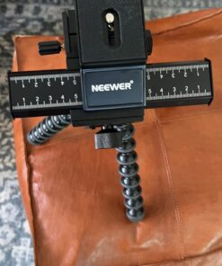Neewer 4-Way Macro Focusing Focus Rail Slider/Close-Up Shooting for Canon Nikon, Pentax, Olympus, Sony, Samsung and Other Digital SLR Camera and DC with Standard 1/4-Inch Screw Hole 40 71z7T6MZwzL