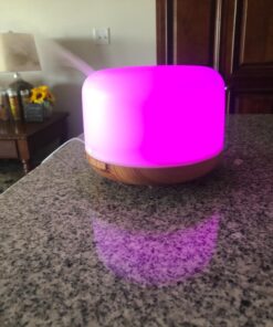 ASAKUKI Smart Wi-Fi Essential Oil Diffuser, App and Voice Control Compatible with Alexa, 500ml Aromatherapy Humidifier for Relaxing Atmosphere in Home Office Bedroom Gold 34 71z7rIC34rL