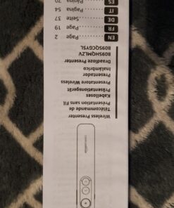 Amazon Basics Wireless Presenter, Red Laser, 2.4GHz, Battery Operated, Hyperlink 40 71z8FvN15zL