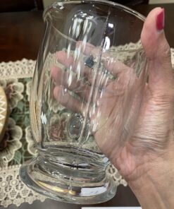 Anchor Hocking 16-oz Café Glass Coffee Mugs, Clear, Set of 6 35 71z8QDsIzYL