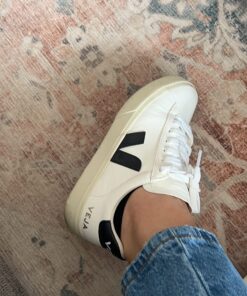 Veja Women's Campo Sneakers 5 White/Black 11 71z8vnKDHPL