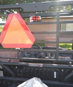 Rear View Mirror UTV Accessories - Mirrors Best for Wide Angle Center or Side-by-Side Off Road Clear-View - High Impact ABS Housing & Universal Roll Cage Bar Mounts with Shatter-Proof Tempered Glass Center Rear View 38 71z96vne9nL 2