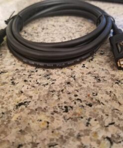 Amazon Basics USB-A 2.0 Extension Cable, for Printer, Mouse or Keyboard, Male to Female, 480Mbps Transfer Speed, 6.5 Foot, Black 6.5 Feet 1 42 71z9U9uZdiL