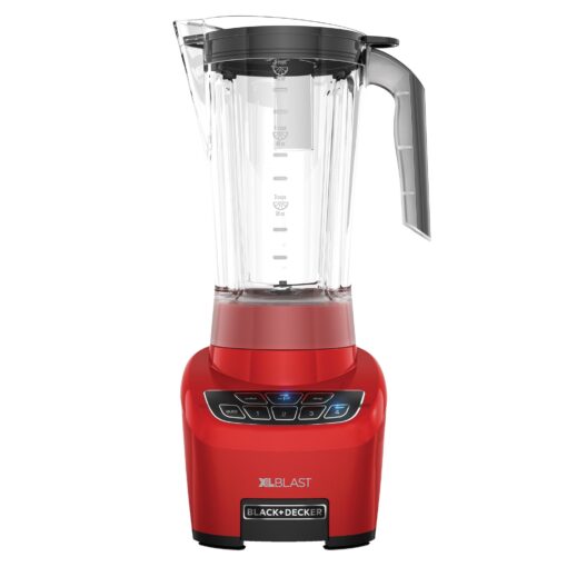 BLACK+DECKER BL4000R XL Blast Drink Machine Blender, Red red blender