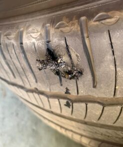 Slime 1034-A Tire Repair Reamer Plug Kit, Medium Heavy Duty Strings, T Handle Type and Glue, 8 Piece Set 50 71zAEGlmeXL