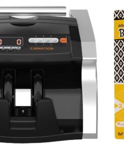 Carnation CR180 Money Counter Machine with Counterfeit Bill Detection and 3 Banknote Tester Pens - Scan Bills with UV and MI Technology - Multi-Currency Checker for US Dollar, Euro, Mexican Pesos 6 71zBCTLWLEL