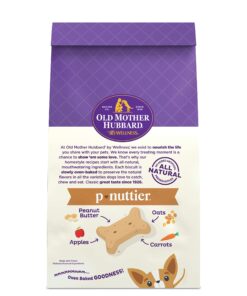 Alternative view of Old Mother Hubbard by Wellness Classic P-Nuttier Natural Dog Treats, Crunchy Oven-Baked Biscuits, Ideal for Training, Mini Size, 20 ounce bag Mini Biscuits Peanut Butter 1.25 Pound (Pack of 1)