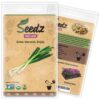 Organic Leek Seeds, APPR. 125, Alto Leek, Heirloom Vegetable Seeds, Certified Organic, Non GMO, Non Hybrid, Made in USA